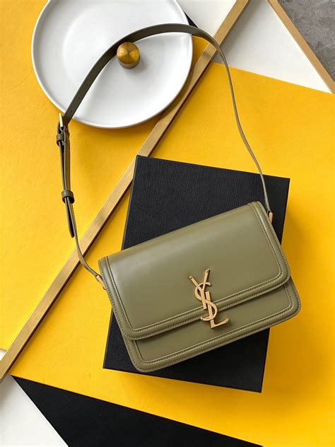 green YVES SAINT LAURENT Women Handbags .